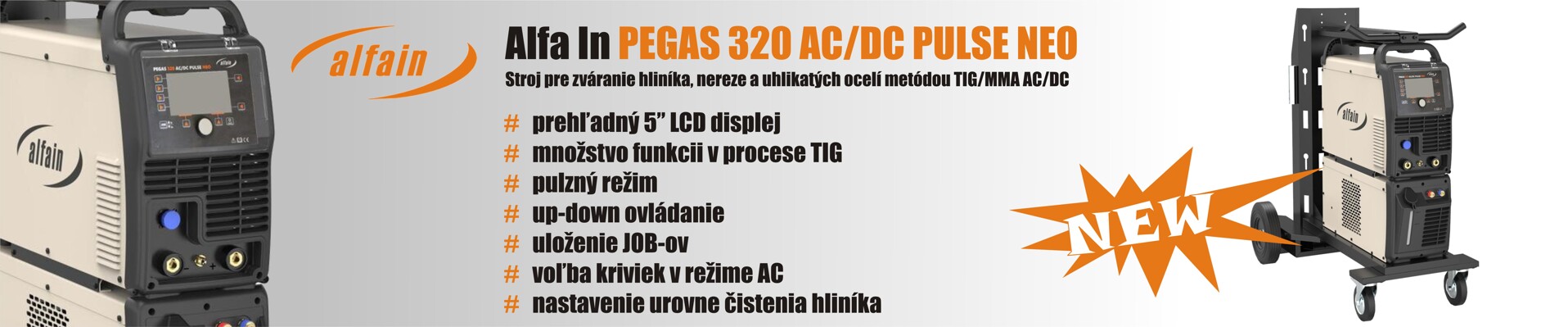 Alfa In PEGAS 320 ACDC Pulse NEO