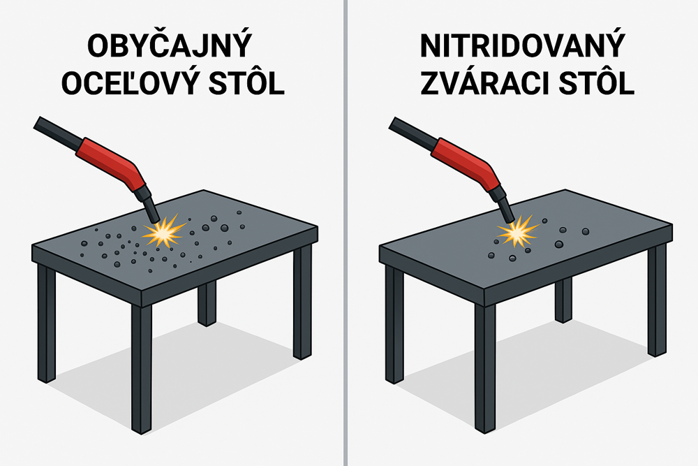 stoly zváracie
