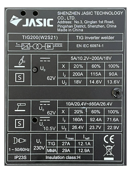 jasic W2S21