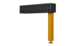 N.034 Modulárny spojovací blok 1000x200x200 vrátane nohy 63 cm Alfa In