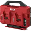 Flex dvojitá rýchlonabíjačka CA SP 2x 12/18