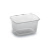 Miska PP hranatá priehľadná 108 × 81 mm 300 ml (100 ks)