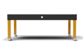 Zvárací stôl Alfa In 2400x1200x200 s pojazdnými koliečkami