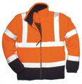 Fleece mikina Hi-Vis dvojfarebná