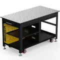 Mobilný zvárací a upínací stôl BuildPro Rhino Cart 1500x750 mm F3 + 66ks príslušenstva