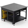 Mobilný zvárací a upínací stôl BuildPro Rhino Cart 1200x1200mm F3 + 66ks príslušenstva