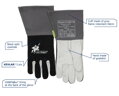 Zváračské rukavice Weldas Arc Knight® 10-2050