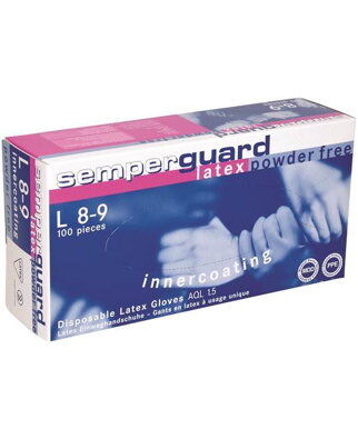 Rukavice Ardon SEMPERGUARD LATEX nepudr IC 100ks