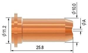 Dýza Parker 0,9mm dlhá drážka