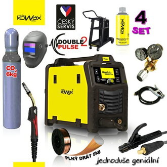 KOWAX® GeniMig®240DP LCD, MIG/MAG/LiftTIG Set 4