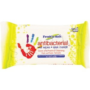Vlhčené antibakteriálne obrúsky Fresh´n Soft