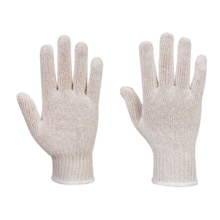 Pletené rukavice (300 párov) White Portwest A030