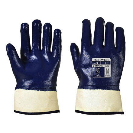 Nitrilové rukavice Safety Ccuff Navy Portwest A302