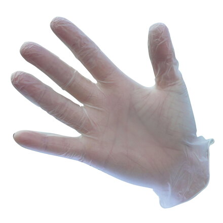 Rukavice jednorazové púdrované Clear Portwest A900 (100 ks)