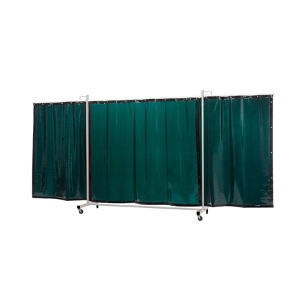 Zástena Cepro ROBUSTO TRIPTYCH XL 435 so závesom
