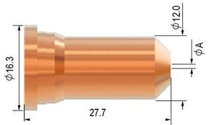 Dýza Parker 1,1mm