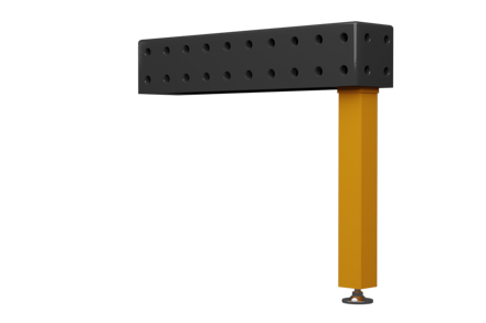N.034 Modulárny spojovací blok 1000x200x200 vrátane nohy 63 cm Alfa In
