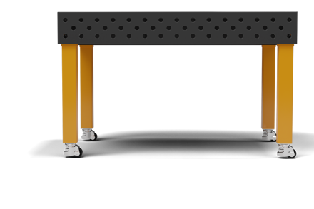 Zvárací stôl Alfa In STANDARD 1500x1000x15mm s pojazdnými koliečkami