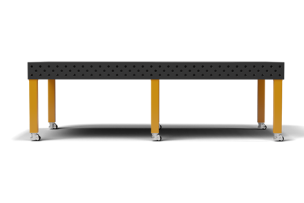Zvárací stôl Alfa In STANDARD 3000x1500x15mm s pojazdnými koliečkami