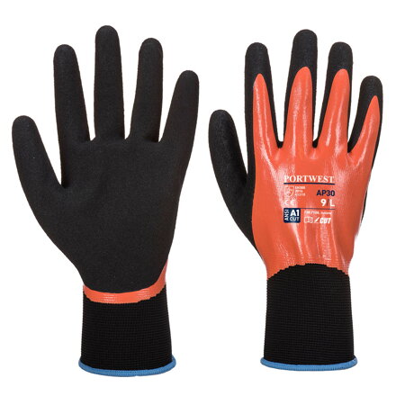 Dermi Pro rukavice Orange/Black Portwest AP30