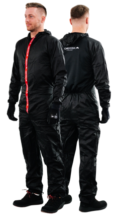 Jednorázový overal Car System čierny
