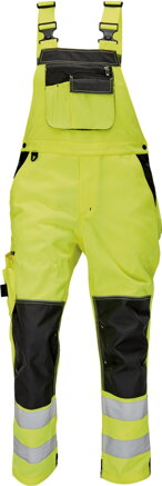 Nohavice s náprsenkou Cerva KNOXFIELD HI- VIS