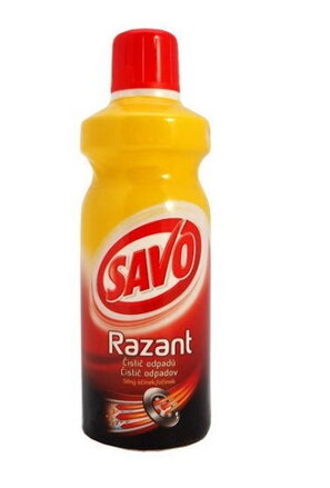 Savo 1,2l razant gel čistič odpadov