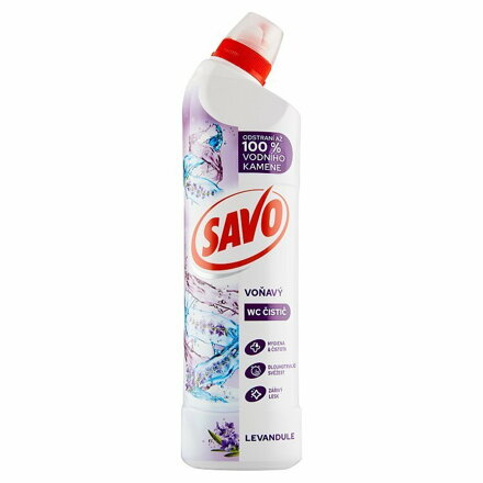 Savo WC 750ml Levanduľa