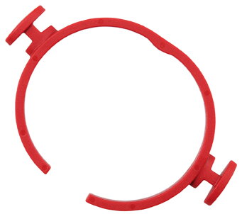 Clip- rýchloupínací krúžok červený Flex SH-FC 32