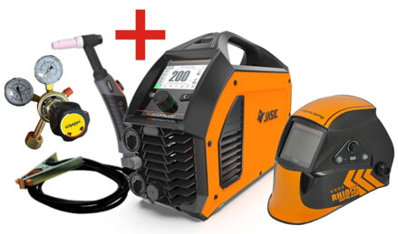 Jasic EVO20 TIG 200P ACDC LCD E2S13 Set