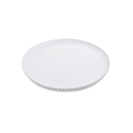 Papierový tanier hlboký 26 cm biely (50 ks)