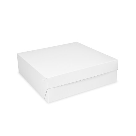 Krabica na tortu 25 × 25 × 10 cm (50 ks)