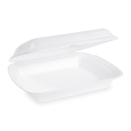 Menu box XPS nedelený 241 × 207 × 69 mm biely (125 ks)