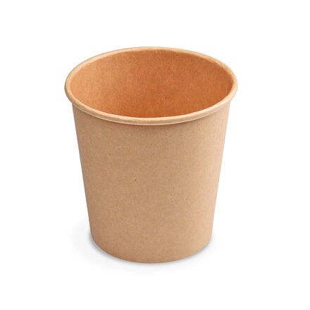 Papierová miska okrúhla 750 ml kraft 115 mm (50 ks)