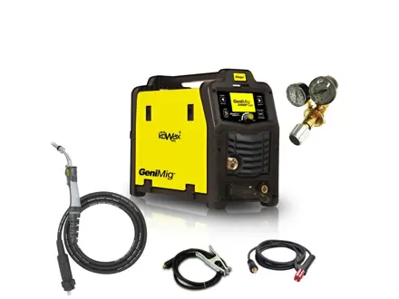 KOWAX® GeniMig®240DP LCD, MIG/MAG/LiftTIG Set 1Q