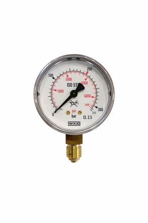 Manometer Messer 315bar, Horľavé plyny/Neutrálne plyny, G 1/4”