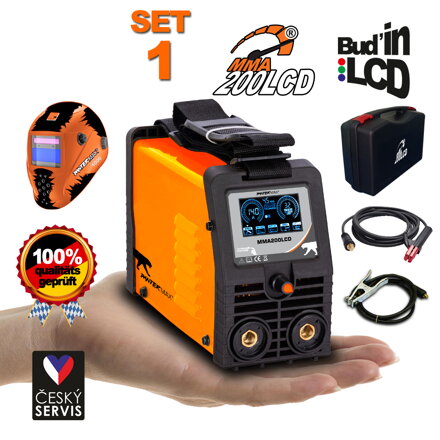 PANTERMAX MMA200LCD MMA/TIG Set
