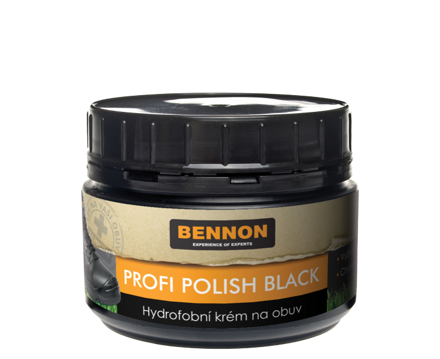 Tuhý krém na topánky BNN PROFI POLISH BLACK 250 g