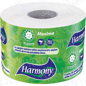 Toaletný papier Harmony MAXIMA 2-vrt. 69m 