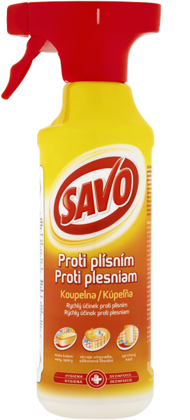 Savo 500ml proti plesni kúpeľňa Savo 500ml proti plesni kúpeľňa