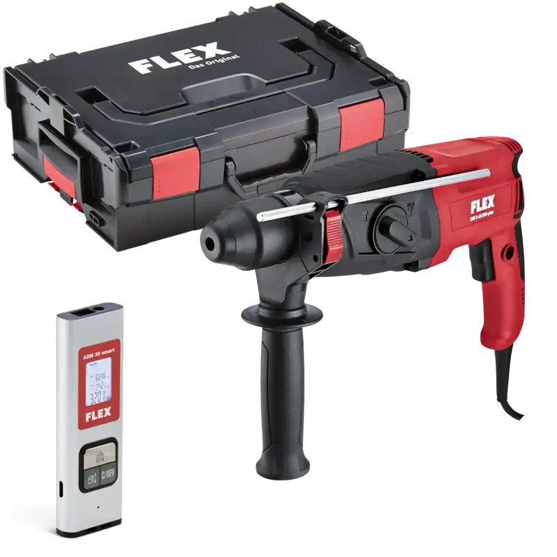 Flex CHE 2-28 SDS-plus + laserový merač Flex ADM 30 Smart Flex CHE 2-28 SDS-plus + laserový merač Flex ADM 30 Smart