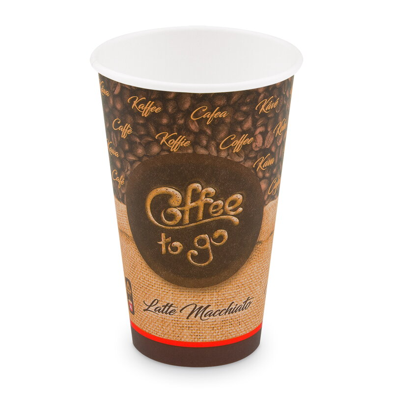 Papierový pohár na kávu 510 ml coffee to go (50 ks)