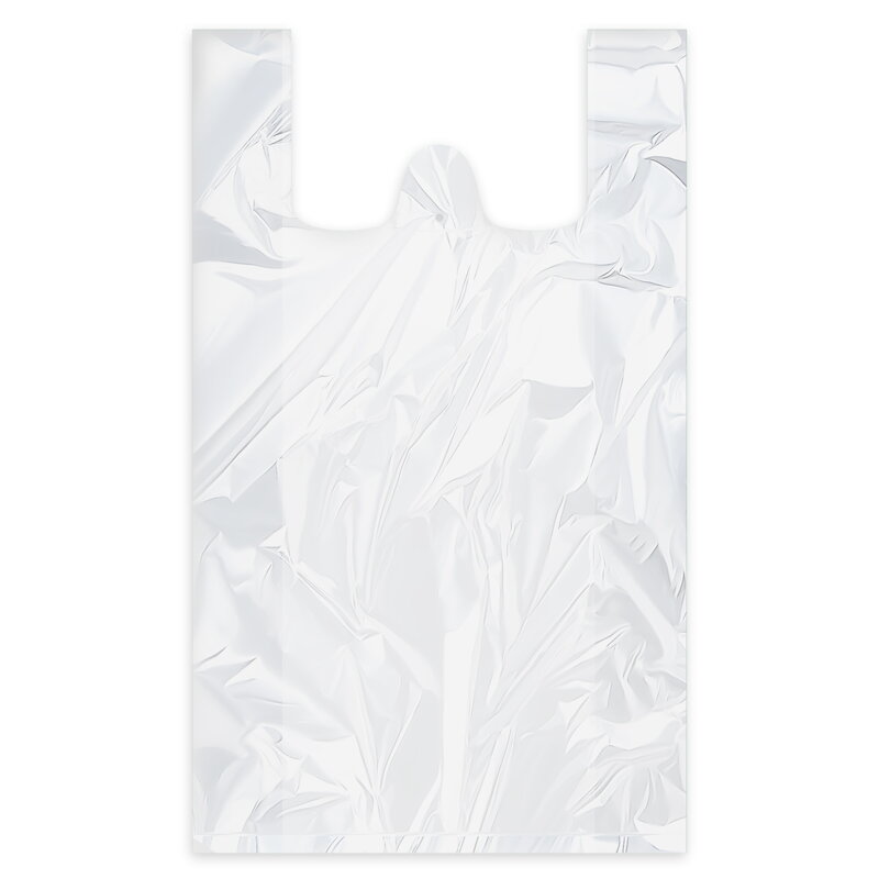 Taška extra-silná 40+20 × 60 cm 18 kg biela (50 ks)