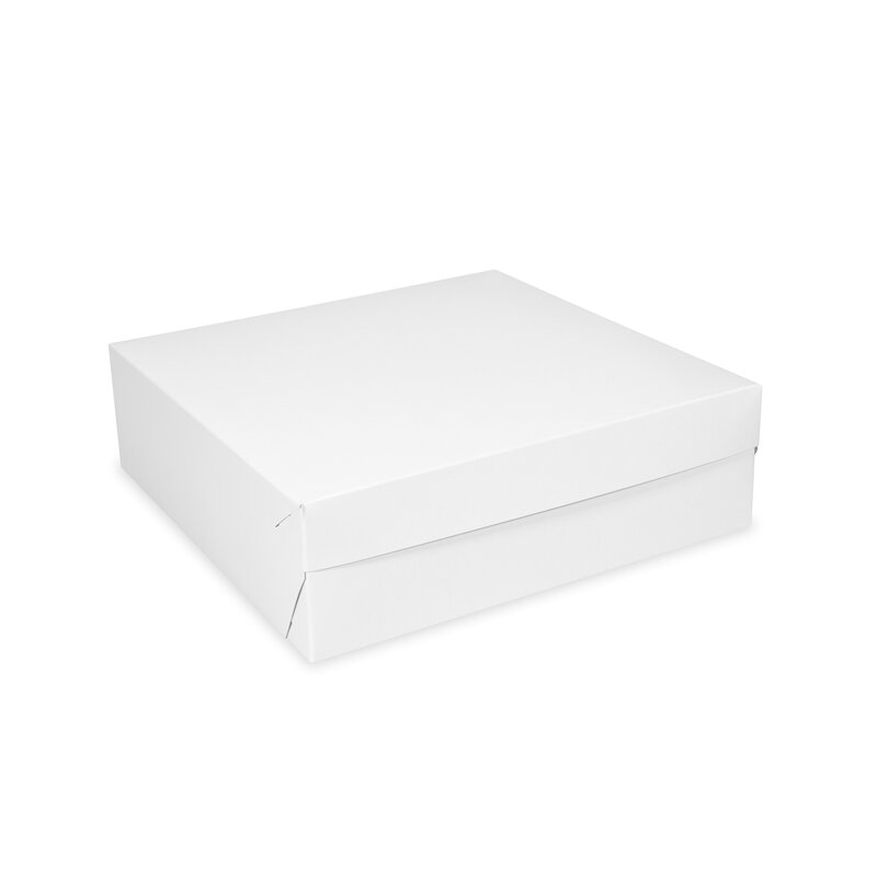 Krabica na tortu 25 × 25 × 10 cm (50 ks)