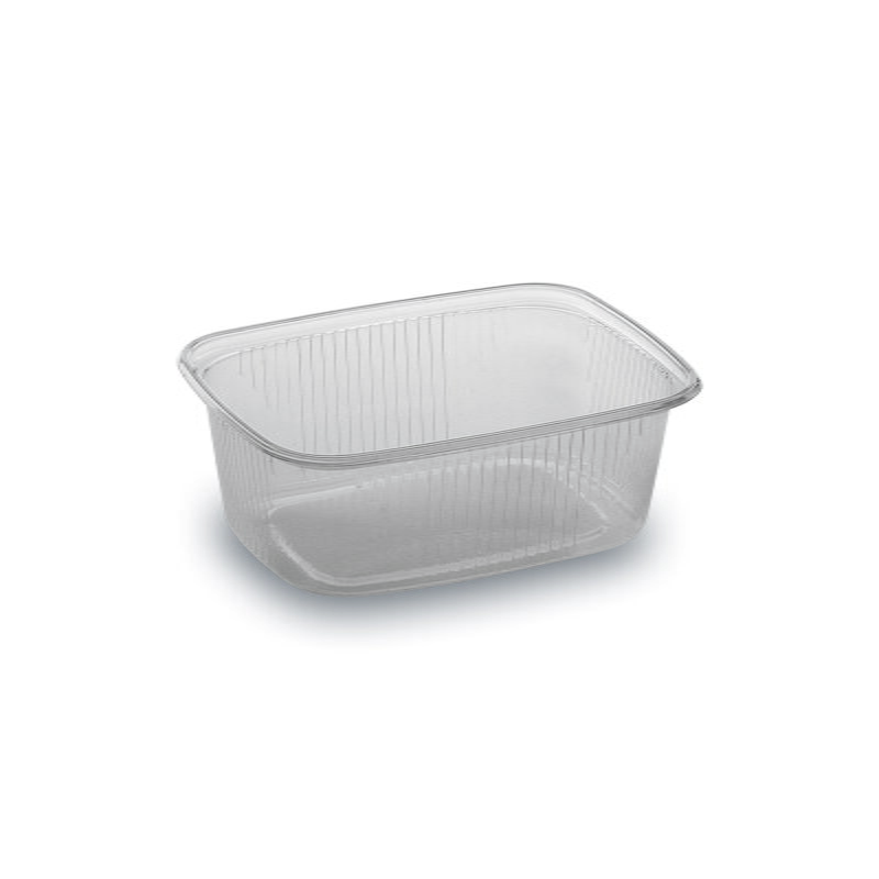 Miska PP hranatá priehľadná 108 × 81 mm 200 ml (100 ks)