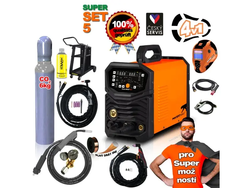 PANTERMAX PanterWeld 4v1 200 Set 5