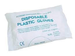 Jednorázové polyetylénové rukavice (100ks/bal.)