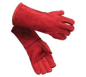 Zváračské rukavice RHINOweld GL016 Simply Red