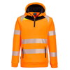 DX482 DX4 Hi-Vis 1/4 zips mikina