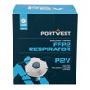 P211 Respirátor FFP2 s výdychovým ventilom (Pk10)